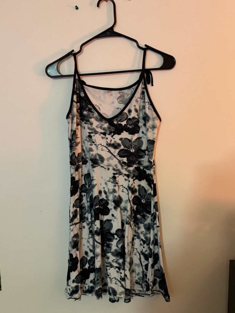 Sepia Floral Slip Dress
